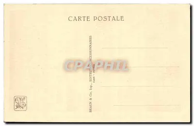 O Congo Belga — Vista tirada do portique das Indústrias de Luxo em direção ao Pavilhão de Honra — Exposição Colonial Internacional — Paris 1931 — Verso