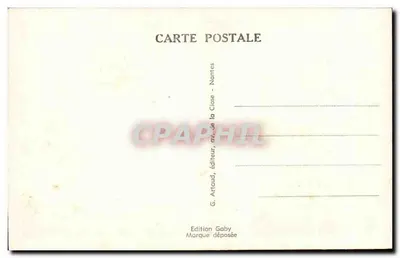 Poitiers (Vienne) — Portal da Catedral de São Pedro — Gaby, n° 2861 — Verso