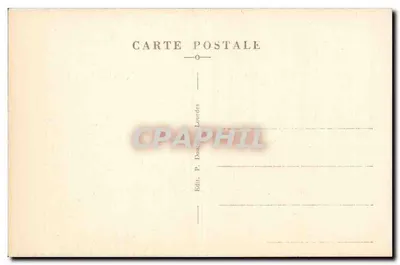 Bartrès — La Croix et l'Église — P. Douest Lourdes — Verso