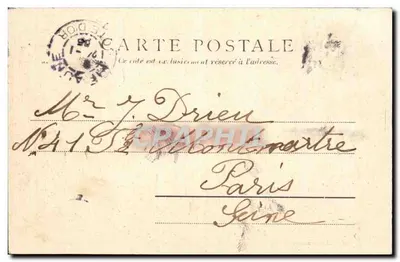 Mercado coberto — Beaune — G. Richard, editor, Beaune — Verso