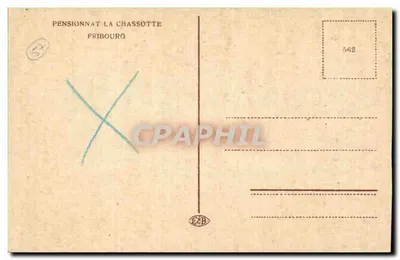 Drawing Room — Pensionnat La Chassotte, Fribourg — Back
