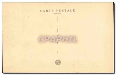 Châteauneuf-du-Pape (Vaucluse) — Restaurante Bellevue « Chez la Mère Germaine » — Éditeur Tabuc — Verso