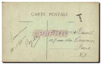 Candé (L.-et-Ch.) — El Castillo — Gentil, editor — Reverso