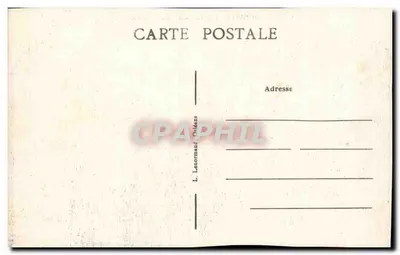 Chécy (Loiret) — A Grande Rue — A Igreja — Verso
