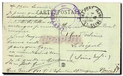 Brive — Aleja Gare — wydawca 'Colonie Brive', n° 68 — Rewers