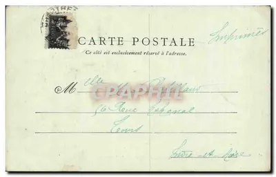 Chartres — Dom Rybaka, plac Rybaka — Wyd. Lassuset, Château-Gaillard — Rewers