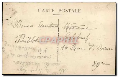 St-Jean-Froidmentel (Loir-et-Cher) - Rougemont - Le Château — Rewers