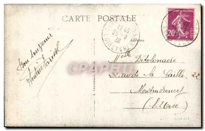 Cheuzy (Loir-et-Cher) - Abdy van La Guiche - De Oude Poort - Paul Nogier — Achterkant