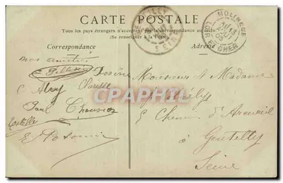 Castello di Bury (Loir-et-Cher) — Vista generale — G. H. Phot — Verso