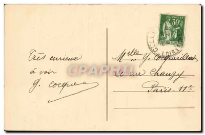 Cabinet des Grelots — Zamek Beauregard — Cellettes (Loire) — Rewers