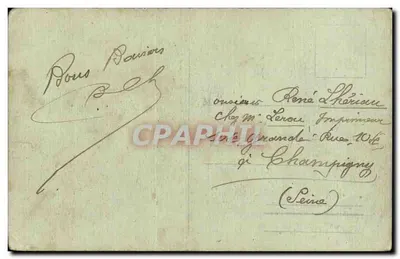 Pithiviers - Rua da Igreja - O Sintral — Lib. Louis Joly, Pithiviers — Verso