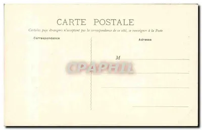 Ancy-le-Franc — O Castelo, Balcon e Entrada da Cour d'honneur — J. Gagin, livreiro, Ancy-le-Franc — Verso
