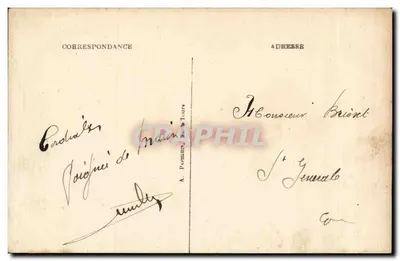 O Lago do Bois de Boulogne — Paris — A.P. n°286 — Verso