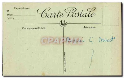 La Baule — A Praia em direção a Pouliguen — LL — Verso