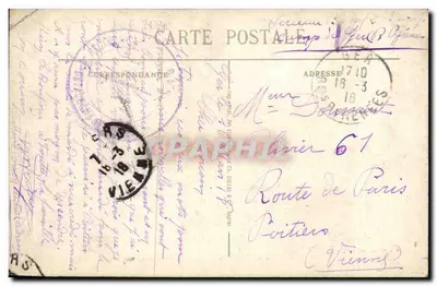 Environ de TARBES – Camp de Ger – (Les Cantines) – Le Mahouguet-Bull — Verso