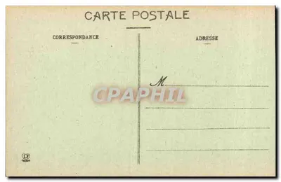 Pau - Gare Południowa i Wzgórze Południowe d'Ossau — Fotografia Labouche Frères, Toulouse, n°69 — Rewers