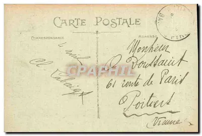 Pau — O Boulevard dos Pirineus — C.C. - 14 — Verso