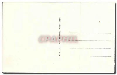 Luynes (I.-et-L.) — Zamek (Zachód) zbudowany w XII wieku, na miejscu starej twierdzy, odrestaurowany i rozszerzony w XVI i XVII wieku — Rewers