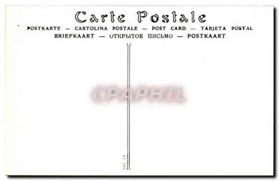 Wypasowanie w lasie Dreux — Przygotowania do wyjazdu — Karta pocztowa CHI 19 — Rewers