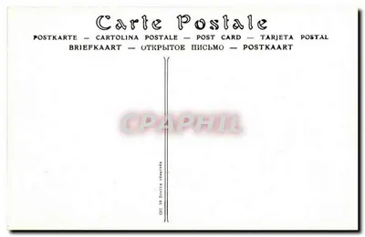 Linha ferroviária do Salève — Estação de Monne — editor D.T. n° 3063 — Verso