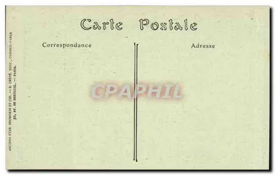 Katedra w Soissons — Dolna część dużej Rysy — Vise Paris N° 513 — Rewers