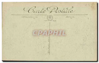 Carta de La Bourboule — Cachoeira de Vernière — Selecta — Verso