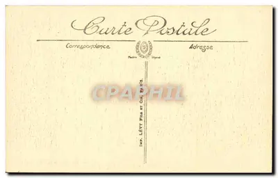 Okolice Avallon — Chastellux — Zamek i most nad jeziorem — Wydawnictwo Luxe Tridon-Gallot, Auxerre — Rewers