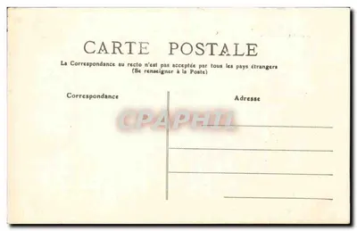 Castelo Verdun — perto de Les Cabannes — C. Blanc, edit. Tarascon — Verso