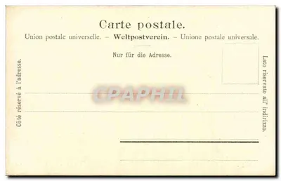 Louëche les bains — widok panoramiczny — seria 135 — Rewers