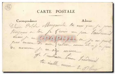 Joinville - As Margens da Marne — Vista panorâmica do ponte e da Marne, E.M. n°14 — Verso