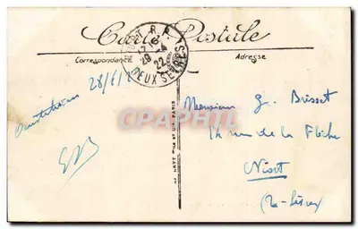 Ouistreham — O Canal visto do Farol — LL. — Verso