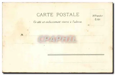 Cascarotte, madre de los peces en Saint Jean de Luz — Souvenir des Pyrénées — editor Laupont, n° 6009 — Reverso