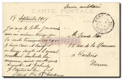 Annet — Wieża Szatana — Wydawnictwo F. Godefroy, tabak, Annet — Rewers