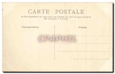 Hennebont, o Castelo — Bretanha — editor Boissons, n° 537 — Verso