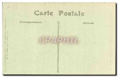 Castelo de Amboise — A Capela — The Chapel — editor J. D. Hoc, n° 34 — Verso