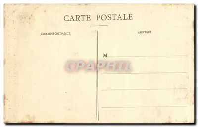 Amboise - Zamek - Drzwi Starego Zabawy, gdzie Charles VIII zginął śmiertelnie - M. M. — Rewers
