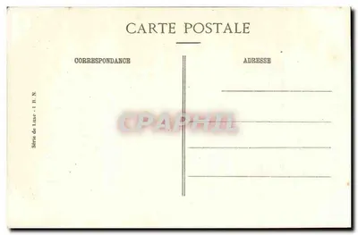 Amboise (Loire-et-Loire) - Zamek widziany z wyspy Świętego Jana — Série de Luxe - I. B. N. — Rewers