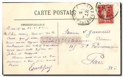 Biarritz — A Ponte e o Sémaphore — LL — Verso