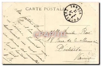 Floresta de Meudon – Vista artística tirada da Terraça — República Francesa, n°32 (bis) — Verso