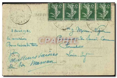 Jaskinie BÉTHARRAM — Sala Lustrowa — Wydawca G. PYRÉNÉES, nr 22 — Rewers