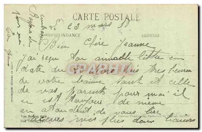 Thann — Widok ogólny — Wydawnictwo Chadoruing, Faubourg de Nancy, nr 653 — Rewers