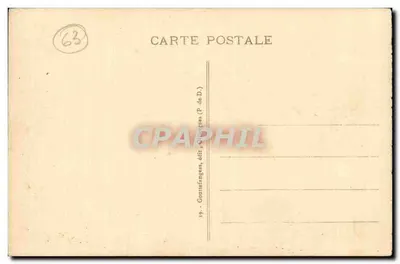 O Lago e a Vila de Aydat — A Auvergne Poética — Gouteranges (P. de D.) — Verso