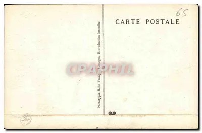 Pyrénées — Jaskinie BÉTHARRAM — Część dolna — Les Larmes — Rewers