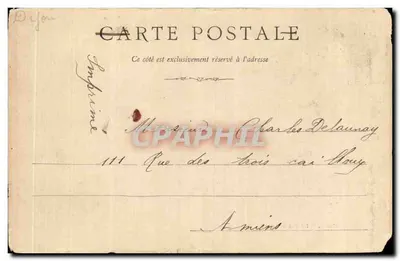 Dijon, museu, sala das Guardas — André Pelletier, n°16 — Verso