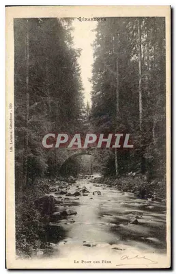 Gérardmer — O Ponte das Fadas — Lib. Léonie Gérardmer - 1904