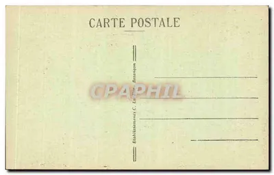 Balão de Alsácia — O Salto da Truta — C-L-B, n°5001 — Verso