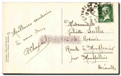Le Margeriaz (1846 m) - Trou de l'Agneau — Wydawca P. de Mig, Chambéry, nr 994 — Rewers