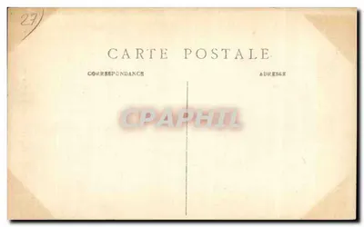 Gisors — Igreja - Portal principal Oeste — Pitre, editor Gisors, n°37 — Verso