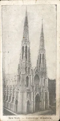 New-York — Cathédrale St-Patrick (St. Patrick's Cathedral) — éditeur non visible