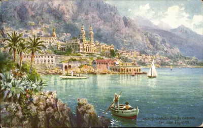 Monte-Carlo — Vista do Casino Tir aux Pigeons — Raphael Tuck & Co. Paris, Série 992